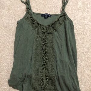 American eagle tank top olive